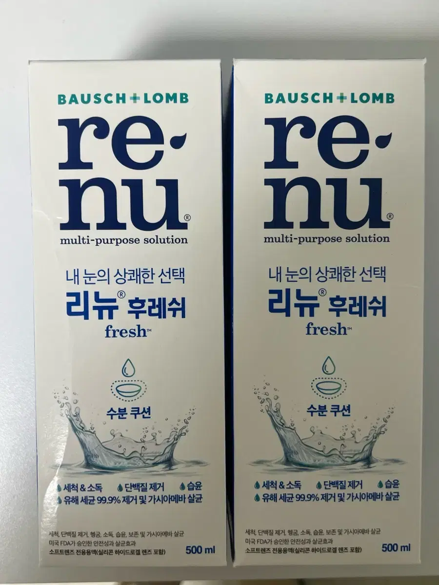 리뉴 후레쉬 500ml x 2